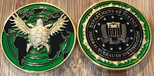 Fbi bamf winged turtle candy - turtle,