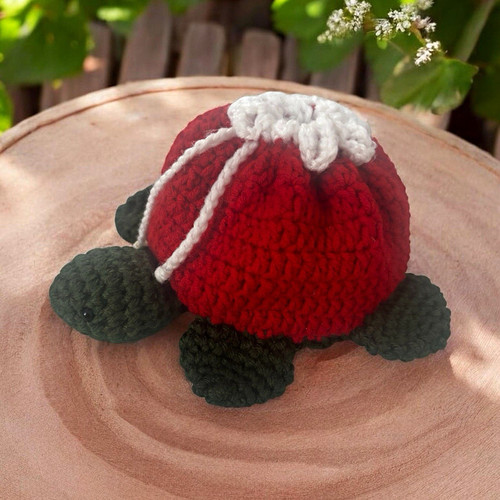 Handmade crochet turtle - crochet,